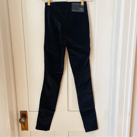 Veronica Beard Velvet Debbie Skinny High Rise Jeans SZ 00 - Picture 4 of 13